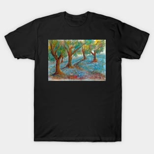 Oaks and Bluebells - Watercolor T-Shirt